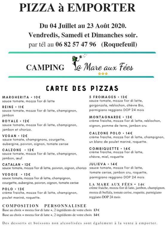 Camping La Mare Aux Fees Hotel Roquefeuil Zewnętrze zdjęcie